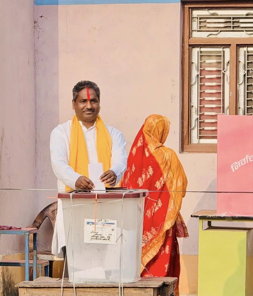 Prabhu Sah Casting Vote in Maulapur